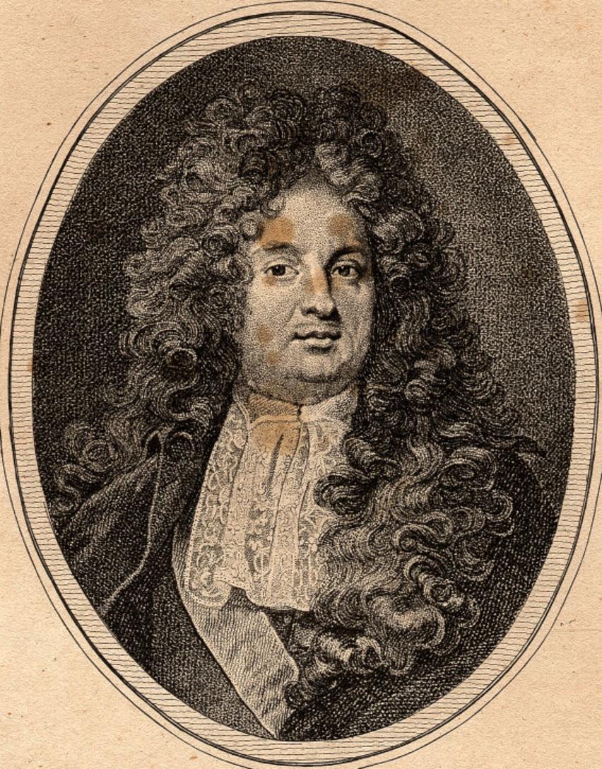Charles Colbert, marquis de Croissy (portrait gravé)
