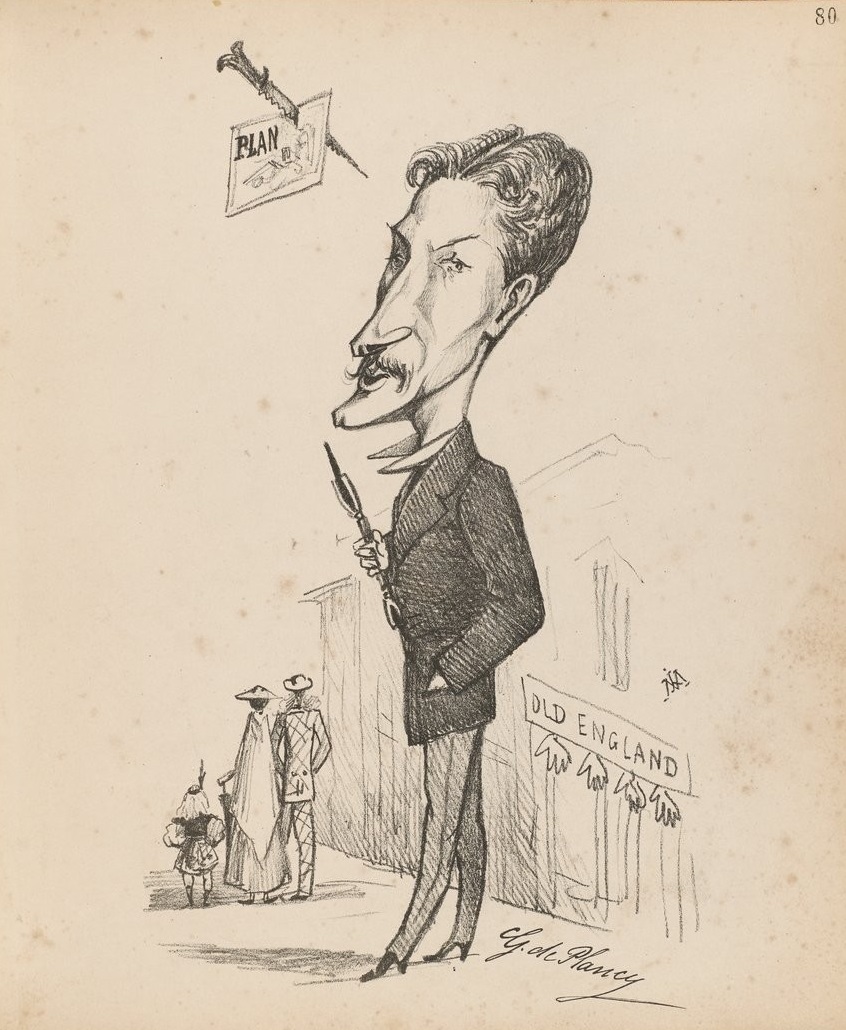 Georges Godard d’Aucour de Plancy (caricature)