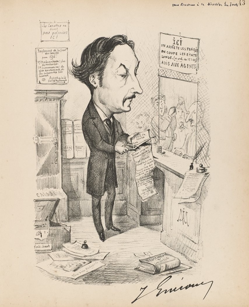 Jules Guéroult (caricature)