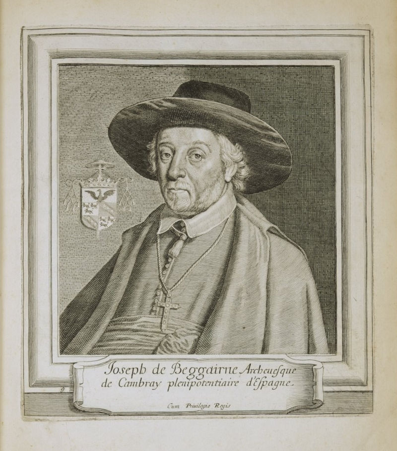Joseph de Bergaigne (portrait gravé)