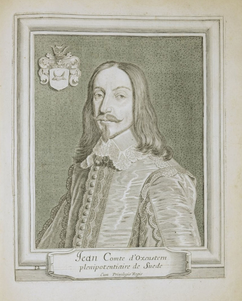 Johan Axelsson Oxenstierna (portrait gravé)