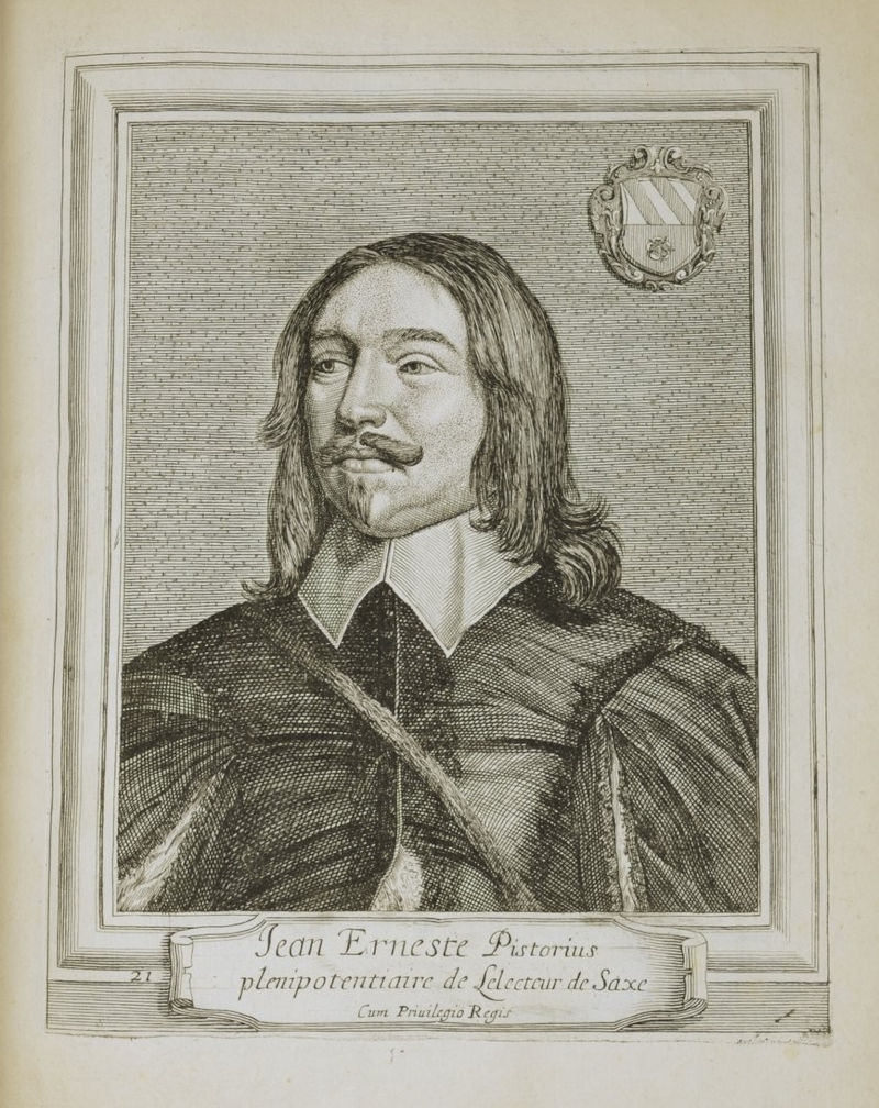 Johann Ernst Pistoris (portrait gravé)