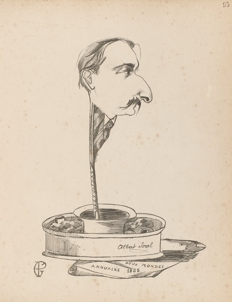 Albert Sorel (caricature)